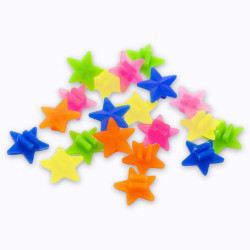 Étoiles clips roues de vélo Ratatam colorées pour enfants