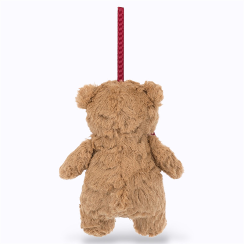 Peluche à accrocher Bartholomew Jellycat en ours caramel moelleux