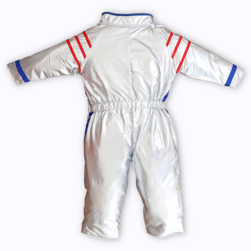 Déguisement combinaison astronaute Le Petit Souk argentée pour enfants