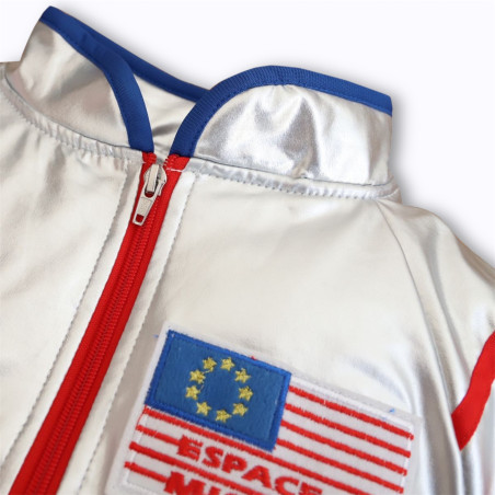 Déguisement combinaison astronaute Le Petit Souk argentée pour enfants