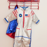 Déguisement combinaison astronaute Le Petit Souk argentée pour enfants