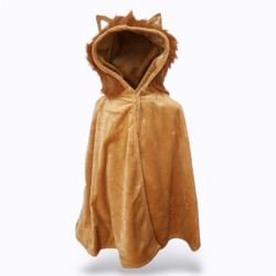 Cape déguisement enfant Lion Le Petit Souk avec crinière et queue