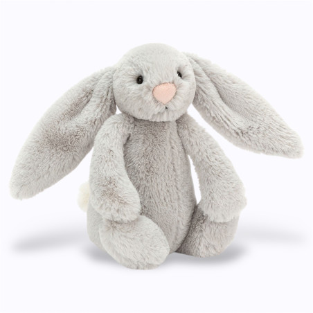 Peluche Lapin Bashful Silver Little Jellycat