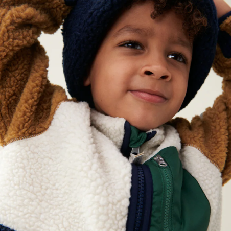 Veste polaire Nolan Liewood bleu