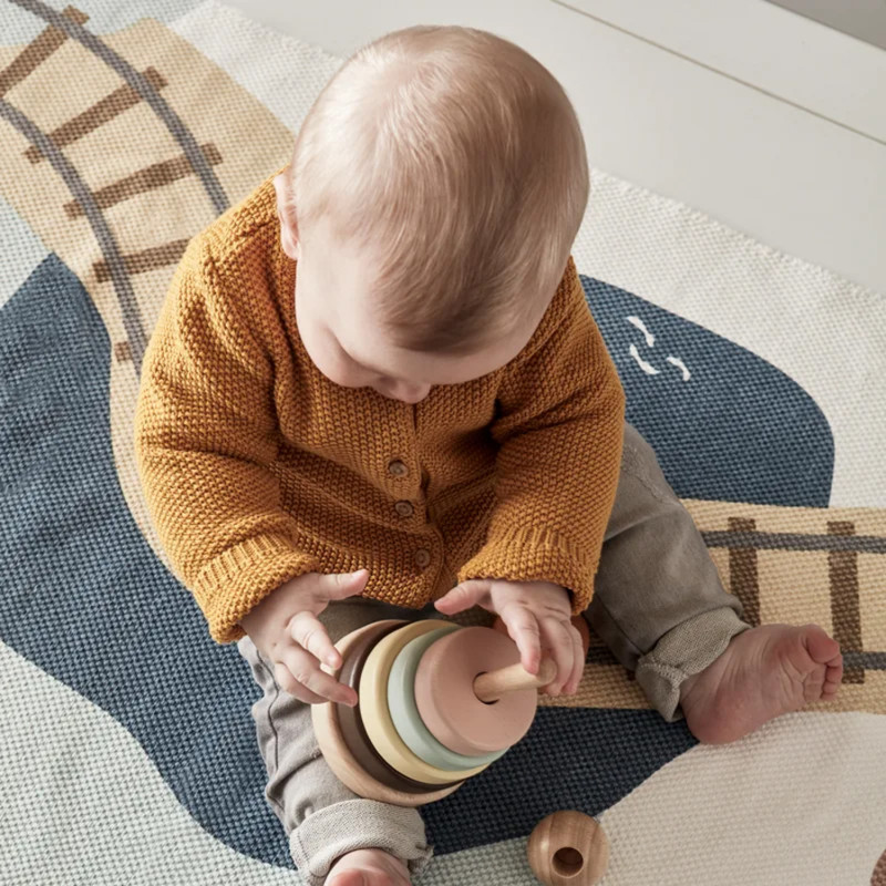 Anneaux à empiler en bois - Kid's Concept