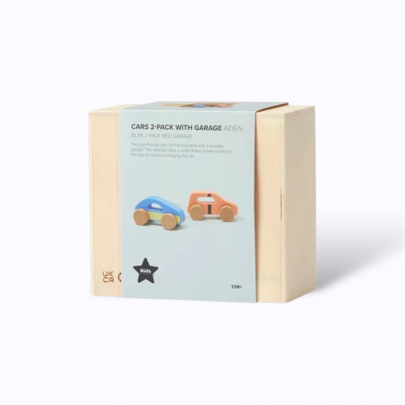 Pack 2 voitures avec garage - Kid's Concept