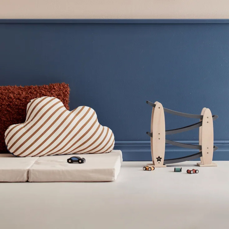 Piste de voitures naturel/gris - Kid's Concept