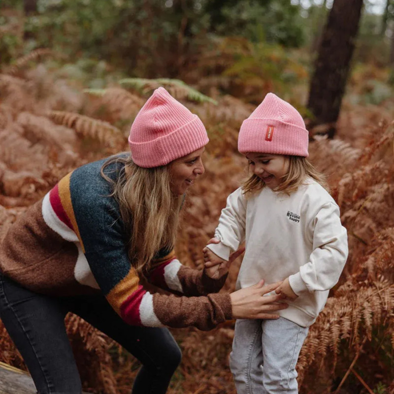 Bonnets enfant Flow rose