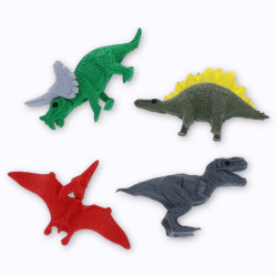 Lot de 4 gommes dinosaures - Le Petit Souk