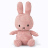 peluche lapin miffy velours cotele eco 23 cm stempels and co