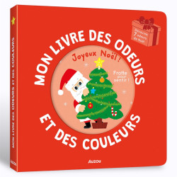 livre enfant joyeux noël odeurs et couleurs auzou
