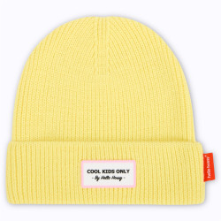 Bonnet enfant Pop Yellow - Hello Hossy