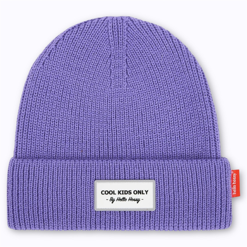 Bonnet enfant Pop Purple - Hello Hossy