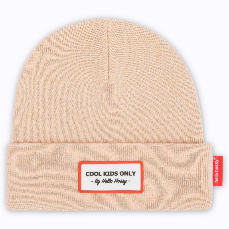 Bonnet enfant Urban Chiné Nude - Hello Hossy
