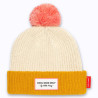 Bonnet enfant Color Block Camel Hello Hossy