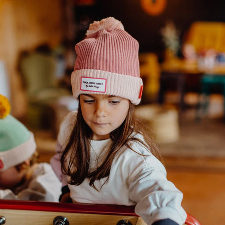 Bonnet enfant Color Block Blush - Hello Hossy