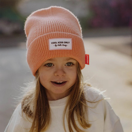 Bonnet enfant Pop Apricot Hello Hossy bonnets enfant