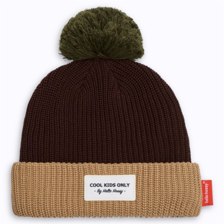 Bonnet enfant Color Block Pistachio Hello Hossy bonnets