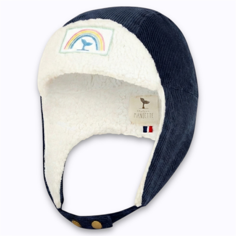 Chapka upcyclée Paula Atelier Maniette enfant