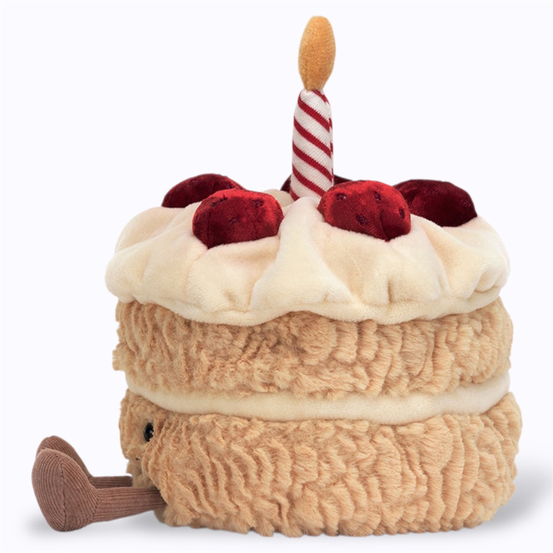 Peluche gâteau d'anniversaire Jellycat peluches enfant