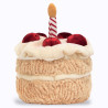 Peluche gâteau d'anniversaire Jellycat peluches enfant