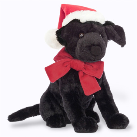 Peluche labrador Winter Warmer Pippa noir peluches