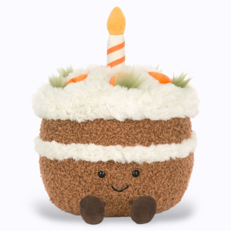 Peluche Carrot Cake Jellycat peluches gourmandes enfant