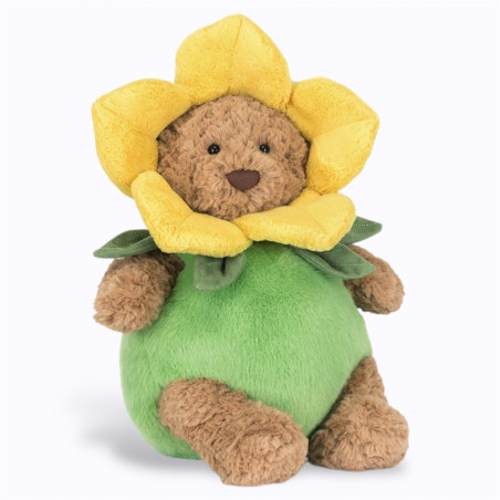 Peluche ours Bartholomew tenue de jonquille Jellycat peluches