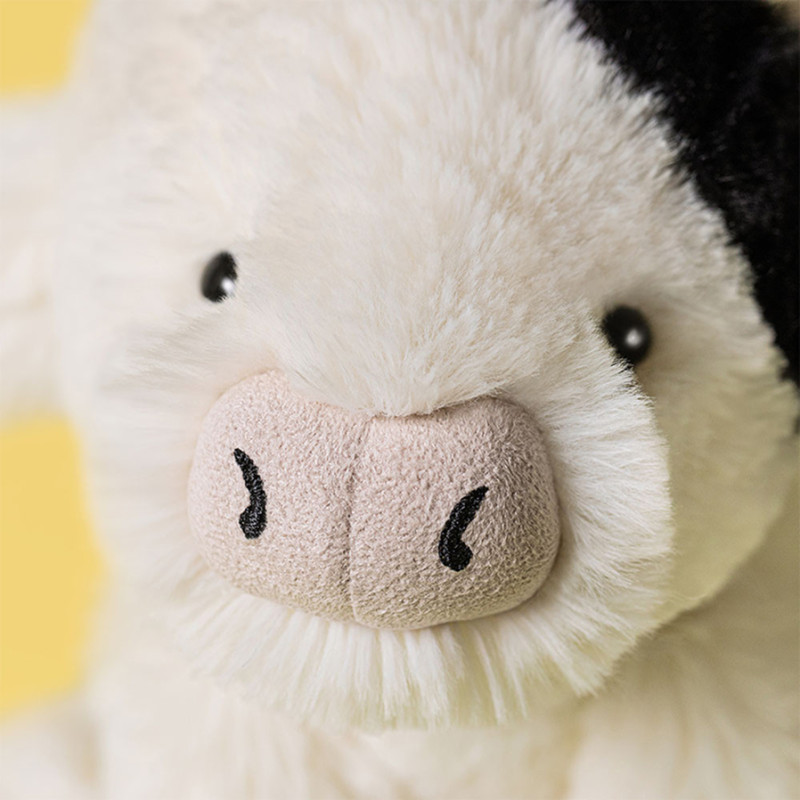 Peluche Smudge vache Jellycat peluches ultra douces