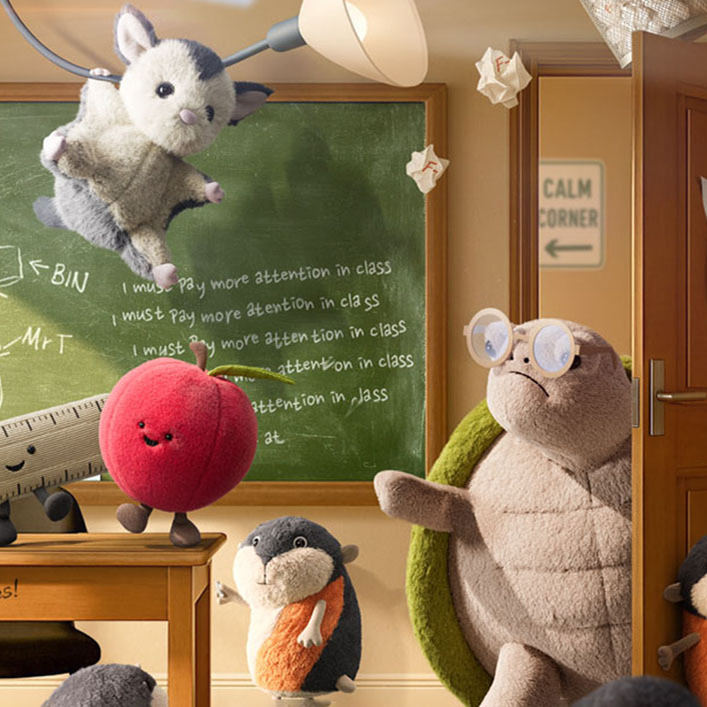 Jellyfriends à l'école
